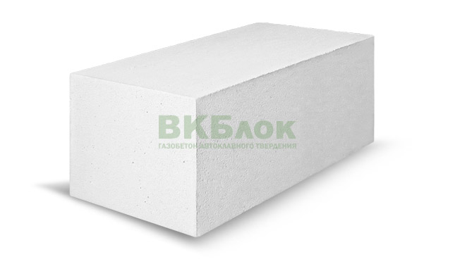Газобетон ВКБлок D500 625х250х250 мм фото 0